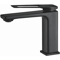 Смеситель для раковины, латунь, черный HB10817-7