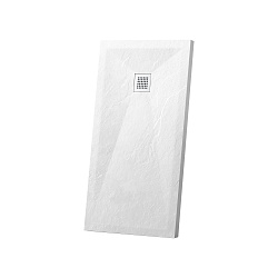 Поддон для душа из искусственного камня VST-4SR9016W, 1600*900*30, белый матовый, , шт