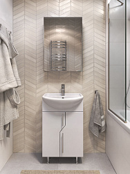 Тумба под раковину Turin 550-2-0 (Уют 55) (в разобранном виде)