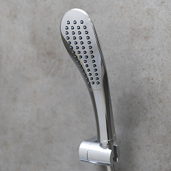 MELANGE Смеситель для ванны с коротким изливом, поворотный переключатель, латунь/хром