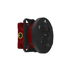 Встраиваемый смеситель для душа VSCV-322T-MMB двухфункциональный, термостатический, черный, , шт