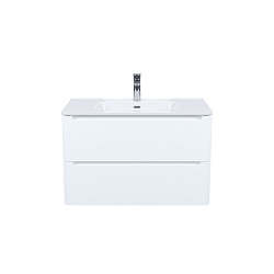 Тумба с умывальником, подвесная, 80 см, белая, Edifice, IDDIS, EDI80W0i95K