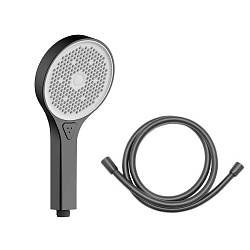 Ручной душ с шлангом VSHN-42HGM, вороненая сталь, , шт