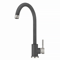 Смеситель для кухни Point PN3101GR графит