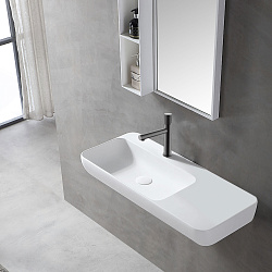 Смеситель для раковины Groove VBF-4G1GM, вороненая сталь, , шт