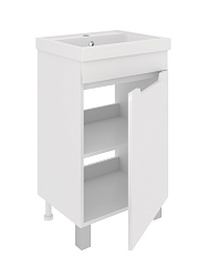 Тумба напольная CITY 50 /1 дв/правая/раковина Фостер (50см)/AQUA DE MARCO