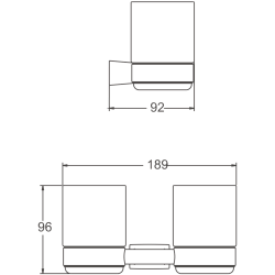 Стакан, оружейная сталь B91208