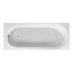 Ванна акриловая Vincea VBT-2B170-LG с ножками 1700*700*480, пристенная, цвет белый, , шт