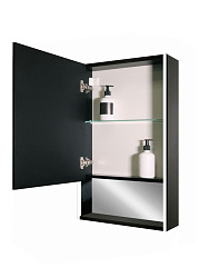 Зеркало-шкаф "Filit LED" 500х800 левый, черный