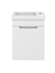 Тумба подвесная CITY 45 /1 дв/правая/раковина Фостер (45см)/AQUA DE MARCO