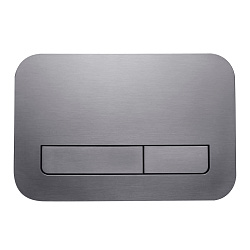 Кнопка смыва Vincea VFP-201GM, цвет вороненая сталь, , шт