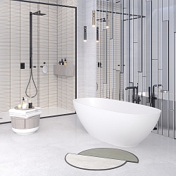 Caprice ванна /Solid Perfection /белая/ (160*80*60см)Ванны/AQUA DE MARCO