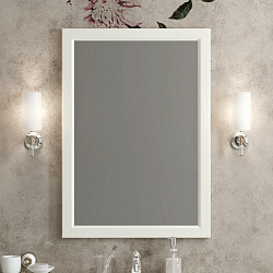 Зеркало Opadiris Омега 65, цвет слоновая кость