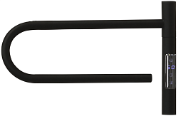 Полотенцесушитель электрический Vincea VTD-1P1BE 39x25, черный, таймер, , шт