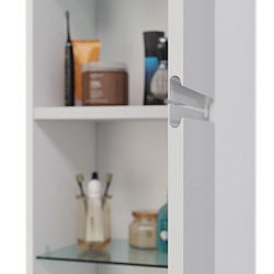 Пенал Lemark VEON 35 см подвесной/напольный, 2-х дверный, открывание лев/прав, цвет корпуса, фасада: