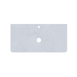 Столешница, керамогранит, 100 см, cветло-серый бетон, Optima Home, IDDIS, OPH10W0i89