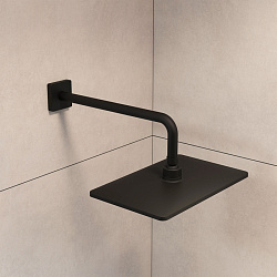 SLI39BSi61, Кронштейн для верхнего душа, матовый черный, Slide, ID