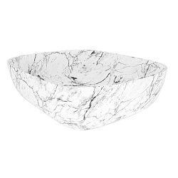 Corpa Nera Viotti/Виотти  50 раковина накладная, artceramic, белый мрамор