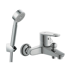 Вывод Комплект для ванной 2 в 1: смеситель и душевой гарнитур CARI