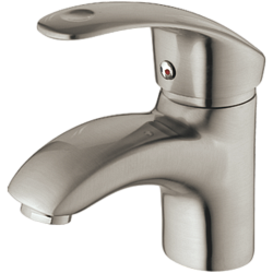 Смеситель для раковины, латунь, сатин HB1021-5