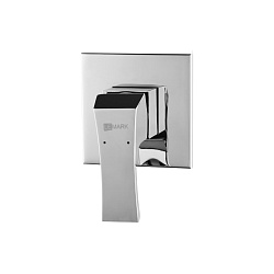 Встраиваемый смеситель для душа, на один выход, без аксессуаров, латунь/хром