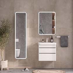 Пенал зеркальный подвесной Soldi LED 40