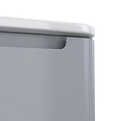 ВЫВОД Тумба с умывальником, подвесная, 100 см, светло-серый, Edifice, IDDIS, EDI10L0i95K