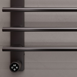 Полотенцесушитель электрический Vincea VTD-2SC3GM, вороненая сталь, таймер, , шт