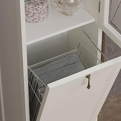 Пенал Opadiris Борджи, цвет слоновая кость, левый