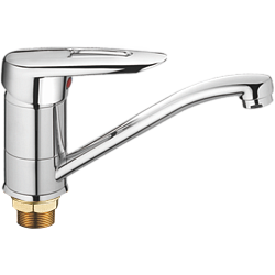 Смеситель для кухни, латунь, хром HB4507-2