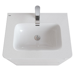 Тумба с умывальником, напольная, 60 см, белая, Edifice, IDDIS, EDI60WFi95K