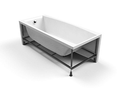 Рама д/ванны: Virgo 150 NEW метал. в комплекте со сборочным пакетом, Сорт1