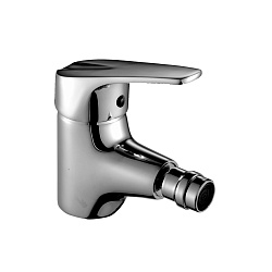 Смеситель для биде, высота излива 4 см, длина 10 см, латунь/хром