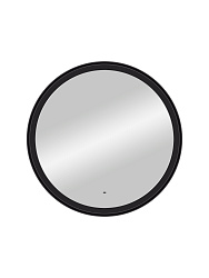 Зеркало "Planet black Led" D 1000 с бесконтактным сенсором, теплая/холодная, ЗЛП1445