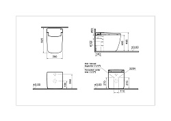 ВЫВОД V-Care Интеллектуальный напольный унитаз Prime