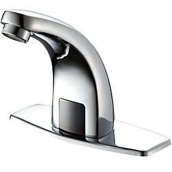 Смеситель для раковины сенсорный хром HB523