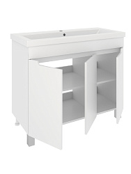 Тумба напольная CITY 100 /3 дв/раковина Фостер (100см)/AQUA DE MARCO