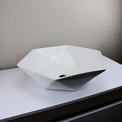 Corpa Nera Veretti/Веретти 48 раковина накладная, белый