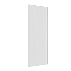 Corpa Nera Bertoni/Бертони Шторка на ванну 60х140, прозрачное стекло, профиль- хром