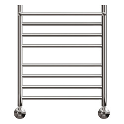 Полотенцесушитель водяной Point Аврора премиум PN10156SP П7 500x600 с полкой, хром