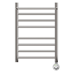 Полотенцесушитель электрический Point Аврора PN10146SPE П7 400x600 с полкой левый/правый, хром