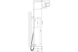 Душевая система, B24613-7