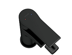 Смеситель для биде BRASKO BLACK однорычажный. черный