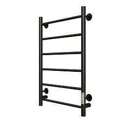 Aringa Честер полотенцесушитель лесенка электрический 80*50, черный
