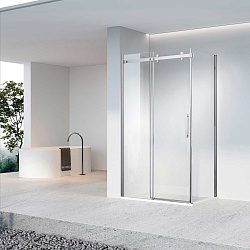 Душевой уголок Como-N VSR-4CN8013CL, 1300*800, хром, стекло прозрачное, , шт