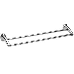 Держатель для полотенец, двойной 600 мм, хром HB1509