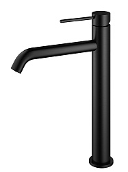 Смеситель для раковины City VBF-2C2MB однорычажный, черный матовый, , шт