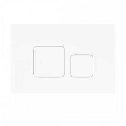 Corpa Nera Bonini/Бонини  клавиша смыва, двойной смыв, белый матовый