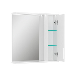 Зеркало-шкаф Lake 70 правое (белый)