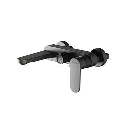 Смеситель для ванны Pragma Olako, матовый черный, OLK3.BFBS.020